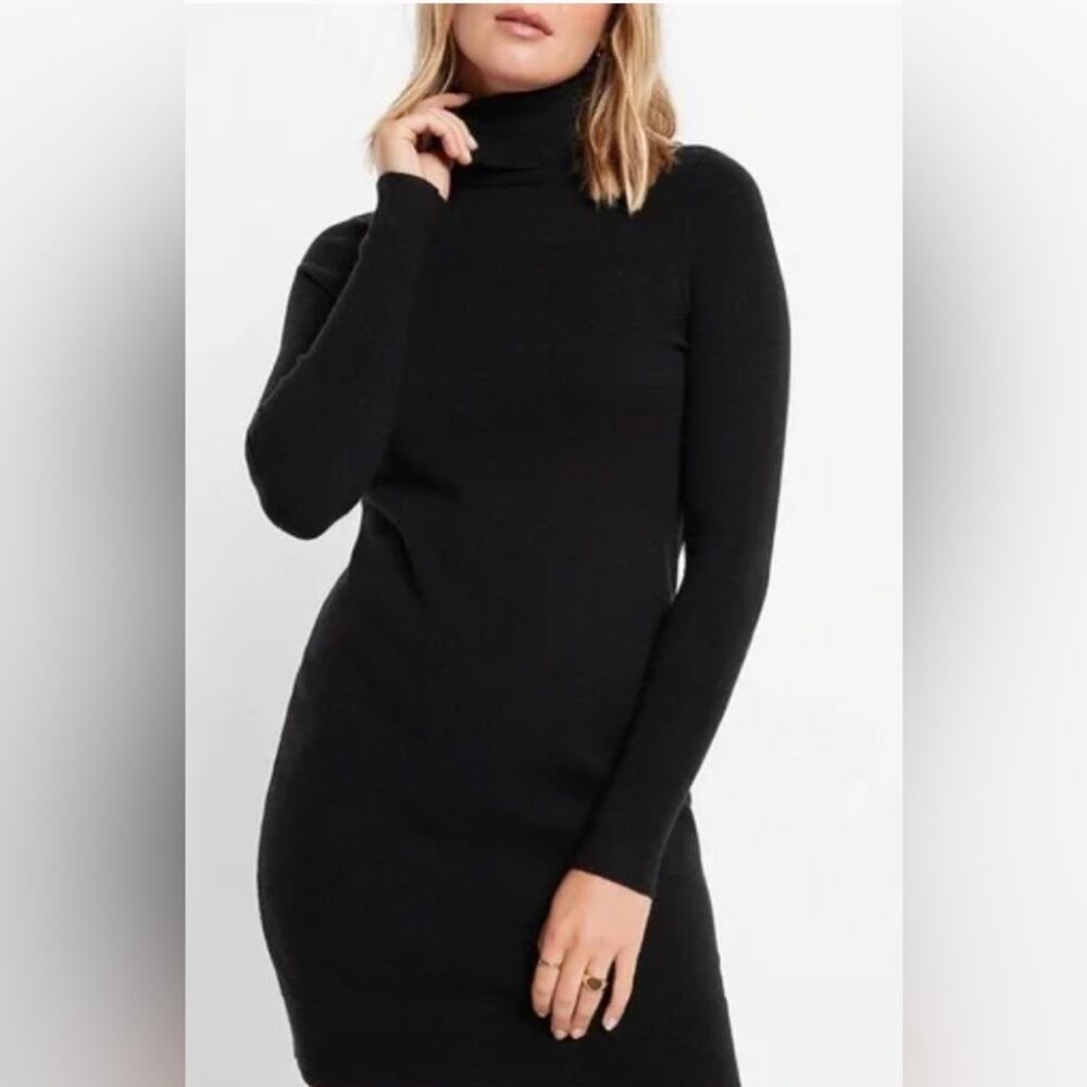 Black Long Sleeved Dress